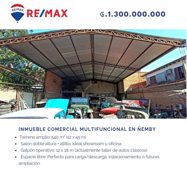 ¡Oportunidad Comercial en Ñemby sobre Acceso Sur!
